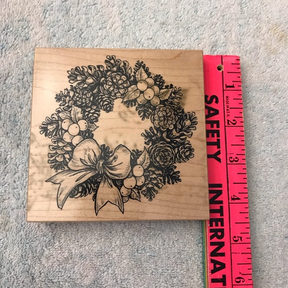 Three Christmas Rubber Stamps - Picture 4 of 5